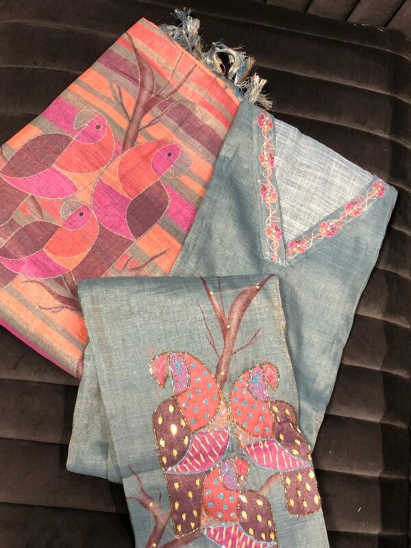 pure shimmer linen fabric