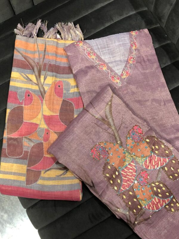 pure shimmer linen fabric